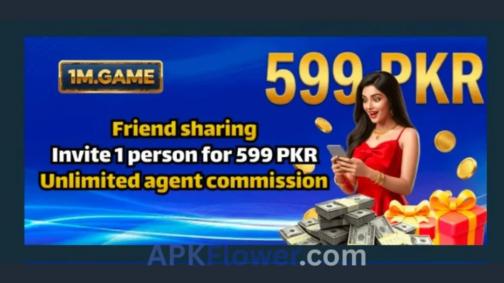 1M.Game APK invitation bonus of game
