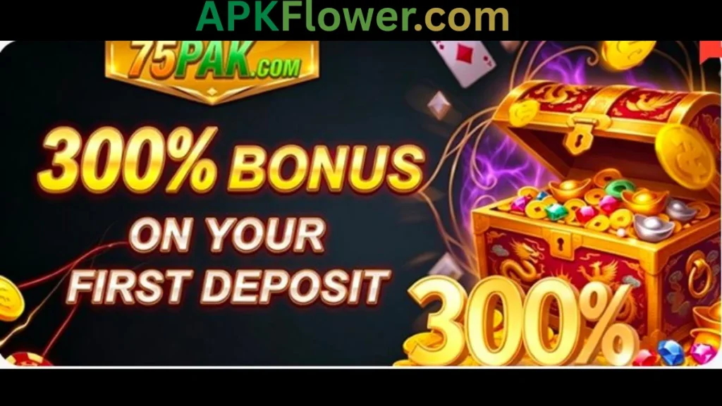 75PAK Game new first deposit extra rewards 